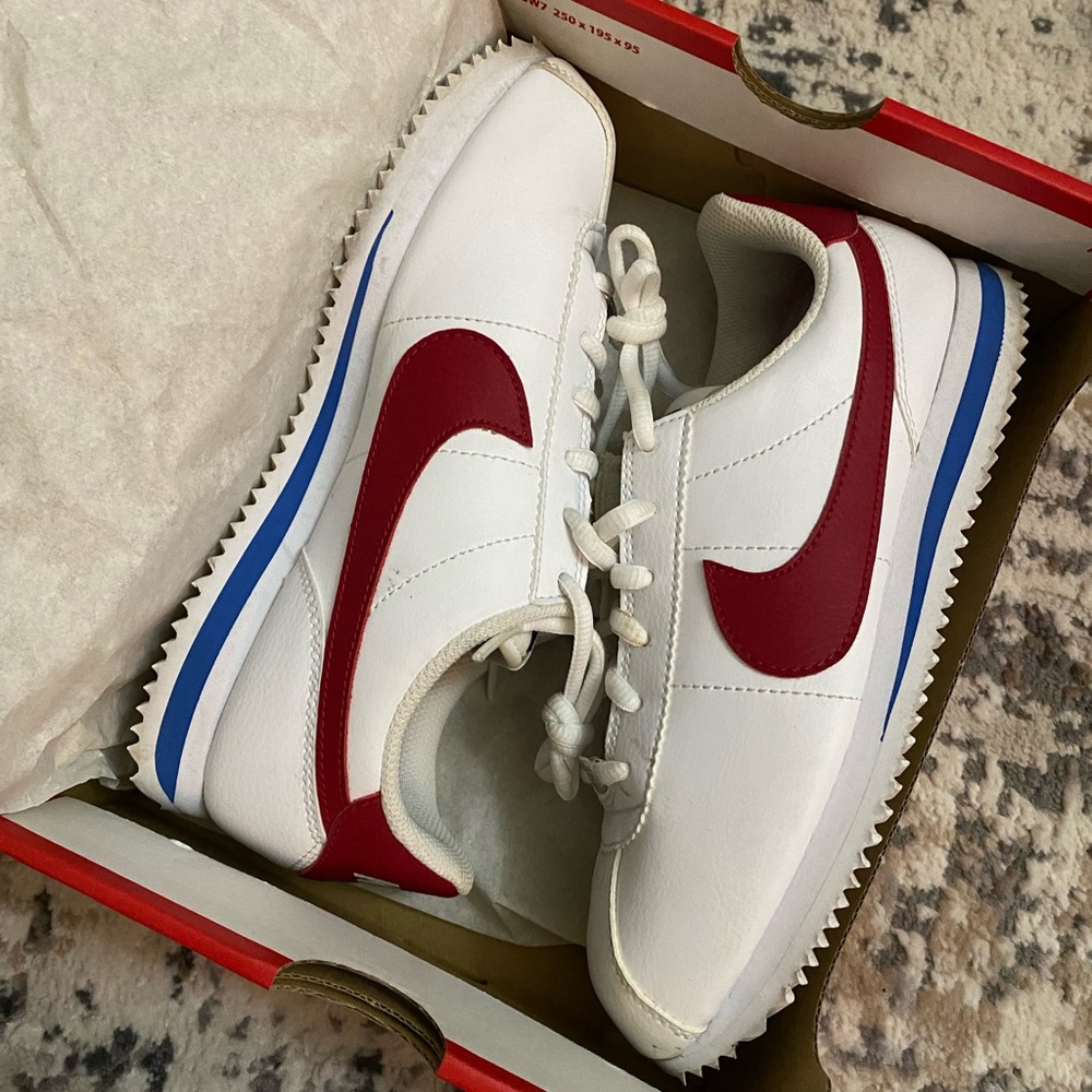 Nike Cortez Sneakers 🔵🔴⚪️